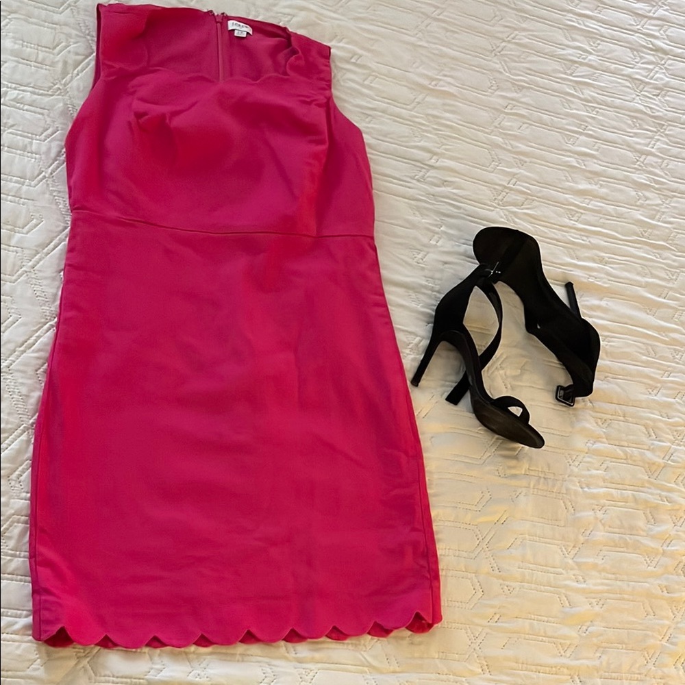 J. Crew Pink Strapless Sheath Dress Cocktail